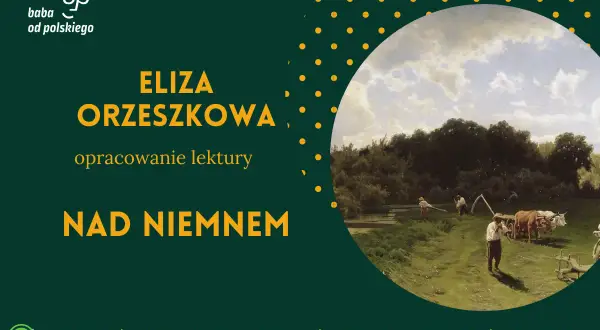 Obraz przedstawia malowniczy krajobraz z pracującymi na polu ludźmi i wołami.