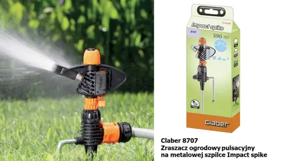 Jak działa zraszacz pulsacyjny? Sekret dużych trawników.