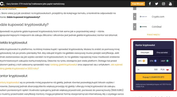 Gdzie kupić kryptowaluty? Przewodnik po giełdach i kantorach