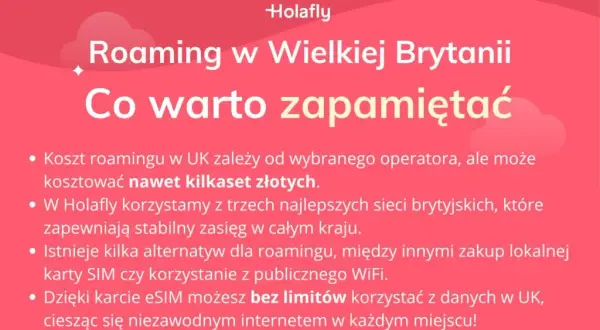 Czy w UK jest roaming? Sprawdź, jakie mogą być koszty i zasady