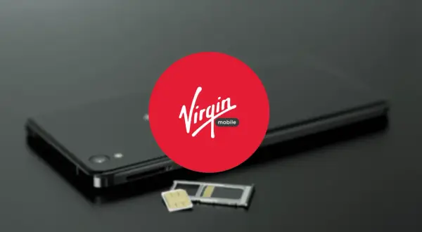 Karta SIM mini 3 virgin kod gotowa do włożenia do telefonu.