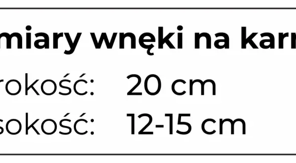 Wymiary wnęki na karnisz: szerokość 20 cm, wysokość 12-15 cm.