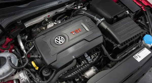 Volkswagen TSI-motor, en kraftfull bensinmotor.