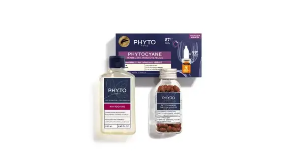 Rewitalizujący szampon wzmacniający włosy Phytocyane na wypadanie włosów