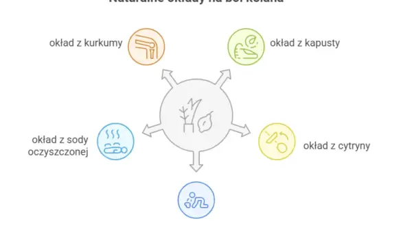 Naturalne okłady na ból kolana: kurkuma, kapusta, cytryna, soda, ocet. Domowe sposoby na ulgę.