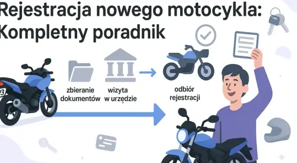 Jak zarejestrować motorower? Dokumenty, koszty, terminy poradnik