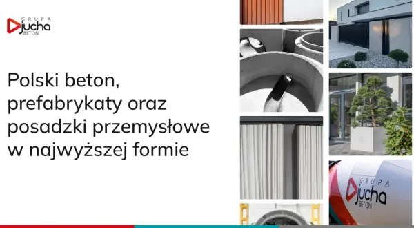 Grupa Jucha Beton oferuje polski beton C25/30, prefabrykaty i posadzki przemysłowe. Zobacz nasze realizacje.