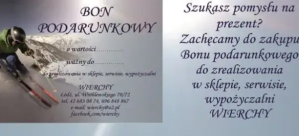 Wierchy Łódź - najlepszy sklep narciarski z wyjątkowym sprzętem