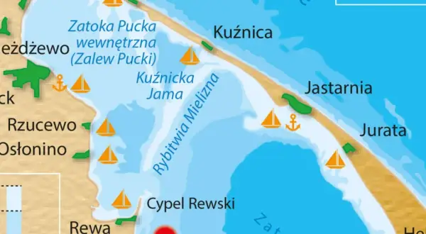 Reda ile do morza – sprawdź najkrótszą trasę do Zatoki Puckiej