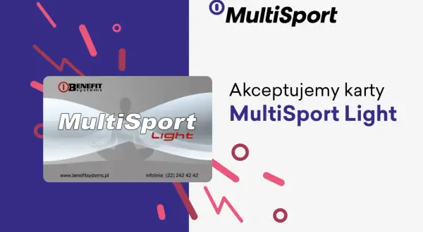 Karta MultiSport Light z informacją o akceptacji. Sprawdź, ile wejść oferuje Twoja karta.