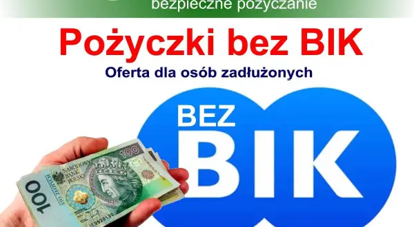 Pożyczki bez BIK dla zadłużonych. Oferta Pożyczki-24.pl, która nie patrzy na zapytania w BIK. Dłoń trzyma plik banknotów 100 zł.