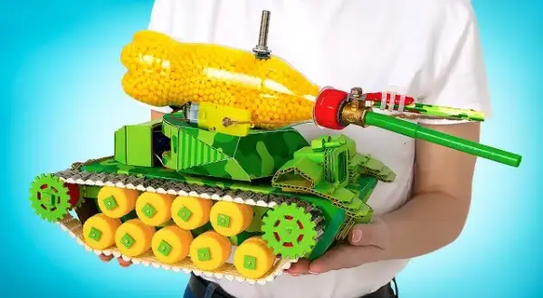 Czołg z kartonu: Zbuduj model marzeń krok po kroku!
