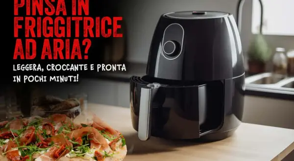 Pinsa-Teig in der Heißluftfritteuse? Lecker, knusprig und schnell zubereitet.
