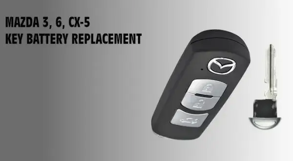 Wymiana baterii w immobilizerze Mazda 3 - uniknij problemów z kluczykiem