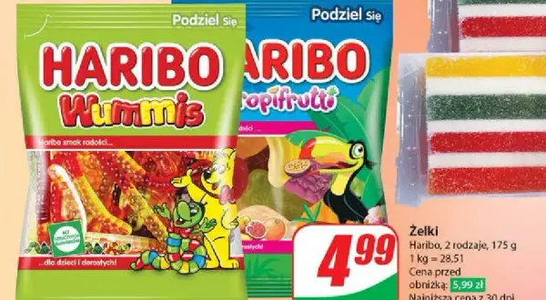 Haribo Tropifrutti: Gdzie kupić? Znajdź najlepsze oferty online i stacjonarnie