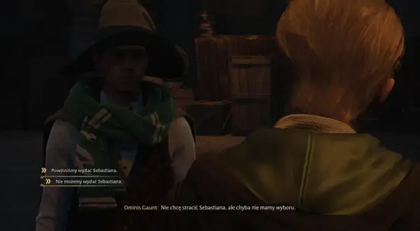 W cieniu czasu w Hogwarts Legacy, Ominis Gaunt rozważa los Sebastiana.