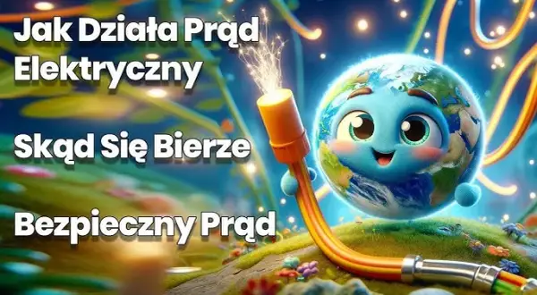 Skąd prąd w gniazdku? Bajkowa opowieść o energii dla dzieci
