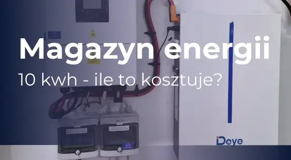 Nowoczesny magazyn energii 10 kWh, gotowy do zapewnienia niezależności energetycznej.