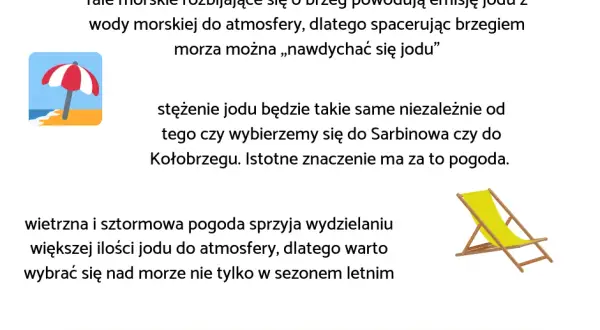 Czy jod jest nad każdym morzem? Odkryj zaskakujące różnice w stężeniu