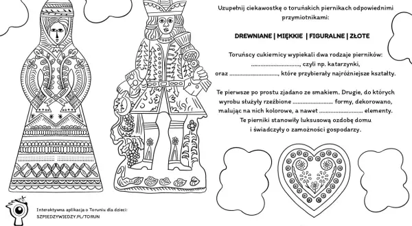 Karty pracy: Legenda o Toruńskich Piernikach [Darmowe PDF]