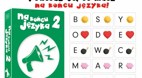 Gra "Na końcu języka 2". Szybko dopasuj symbole do liter, by wygrać!