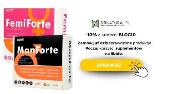 Suplementy FemiForte i ManForte wspierają poprawę libido u kobiet i mężczyzn. Odkryj korzyści dla swojej energii i witalności.