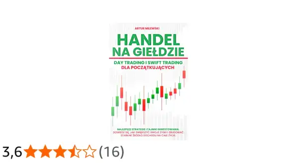Książka "Handel na giełdzie" Artura Milewskiego. Poznaj tajniki day trading i swift trading, by budować stabilne źródło dochodu.