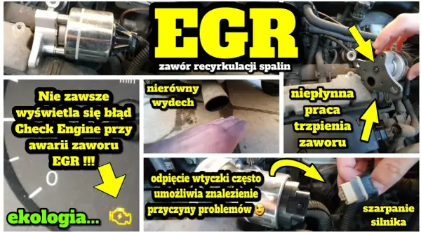 Zawór EGR objawy uszkodzenia - rozpoznaj problemy w swoim aucie