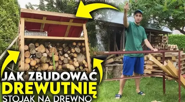 Jak zbudować drewutnię DIY tanio i skutecznie krok po kroku