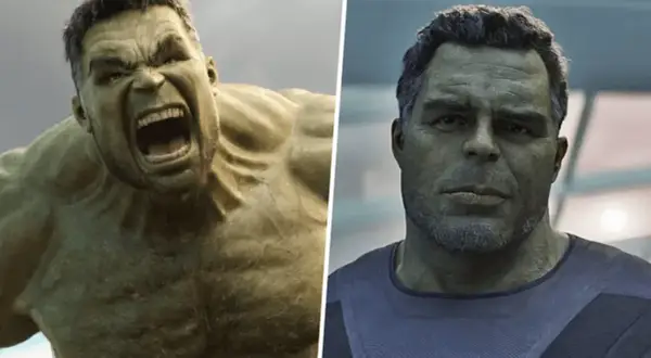 Dwa oblicza Incredible Hulk: wściekły kolos i spokojniejszy, dojrzały Banner.