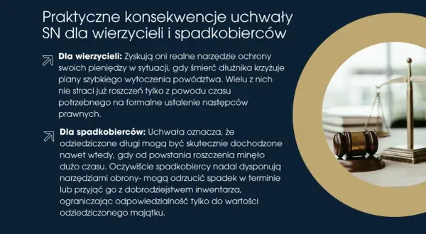 Prawo spadkowe: czy niebieska karta zostaje w papierach? Uchwała SN chroni wierzycieli i spadkobierców, ułatwiając dochodzenie długów i ograniczając odpowiedzialność.