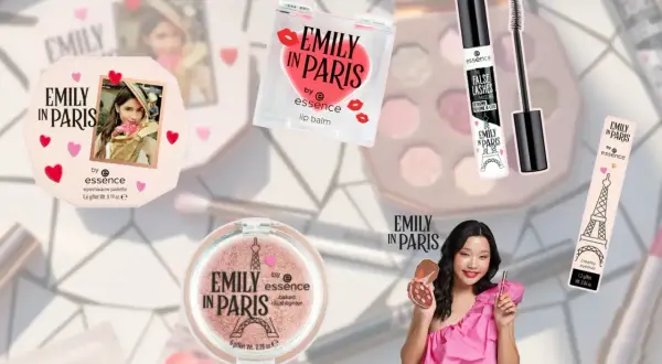 Kolekcja kosmetyków "Emily in Paris" od essence. Zobacz, essence co to za firma, tworząca tę uroczą linię z motywem Paryża i serialu.