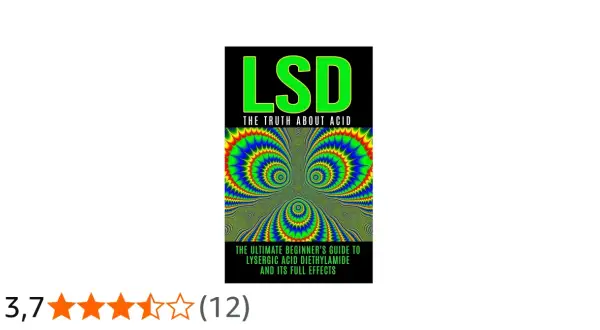 Okładka książki "LSD: Prawda o kwasie", poradnik dla początkujących o dawkowaniu i efektach.