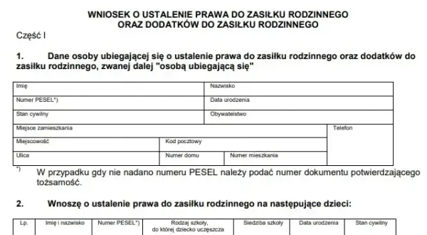 Zasiłek rodzinny 2025/26: Wnioski od 1 lipca! Zapewnij ciągłość