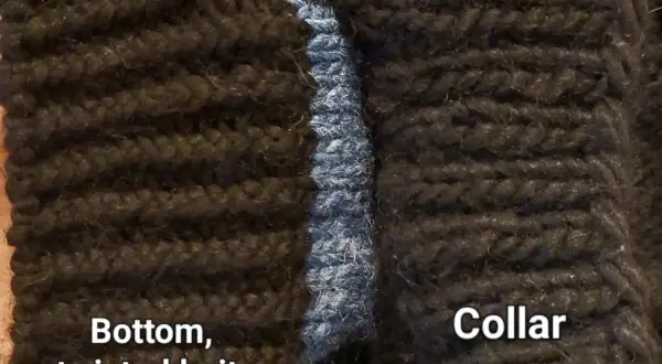Jak przerobić sweter z golfem? Nowy dekolt DIY krok po kroku