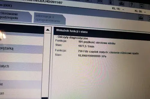 Jakie ciśnienie różnicowe w DPF jest niebezpieczne dla silnika?