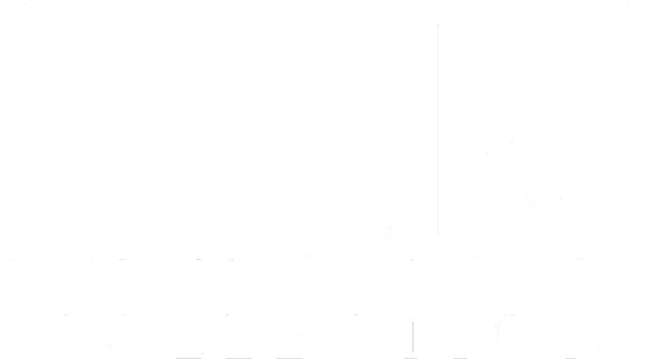 Hilke Collection. Vita bokstäver på svart bakgrund.