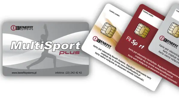 Karty MultiSport Plus i Fit Sport z chipem.