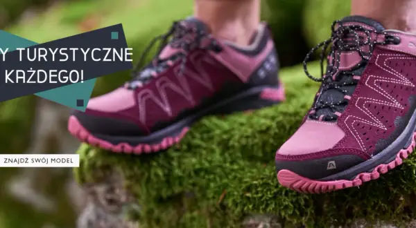 Buty turystyczne w góry latem. Wygodne i stylowe, idealne na każdą wyprawę.