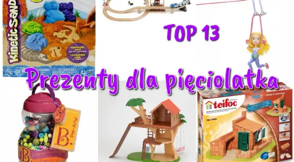 Kreatywne zabawki dla dzieci 5 lat: piaskownica kinetyczna, kolejka, domek na drzewie, koraliki i klocki. Idealne prezenty!