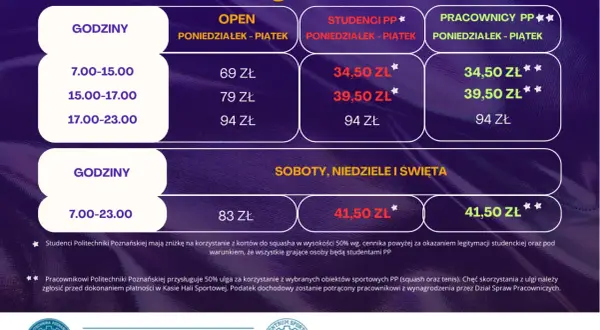 Kluby squasha w Poznaniu: ceny, korty i porady dla początkujących