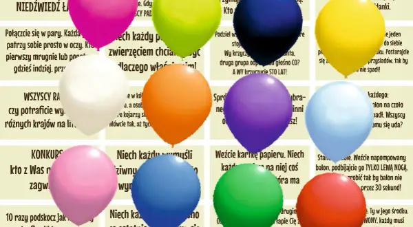 Śmieszne zadania dla dzieci na urodziny: konkursy z balonami, zgadywanki i zabawy ruchowe. Kto pierwszy mrugnie? Kto głośniej krzyknie?