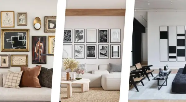 Galleria di idee pareti con quadri: composizioni eclettiche, stampe in bianco e nero e arte astratta per un tocco di stile.