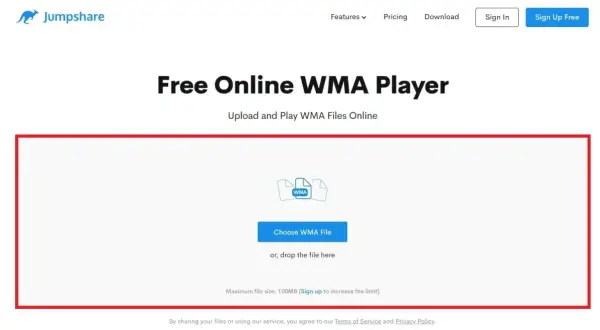 Learn how to play WMA files with this free online player. Upload or drag and drop your WMA file to play it instantly.