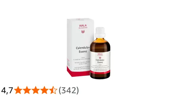 WALA Calendula-Essenz Tinktur für Säuglinge, Kinder und Erwachsene, ideal für die Wundpflege im Wochenbett.