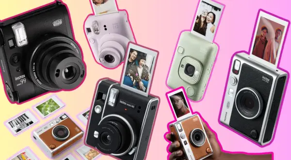 Kolekcja aparatów Instax: mini 99, mini 40, mini 12, mini LiPlay i mini Evo. Zastanawiasz się, instax co to? To natychmiastowe zdjęcia!