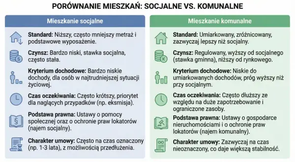 Wniosek o mieszkanie socjalne: Krok po kroku i wzór uzasadnienia