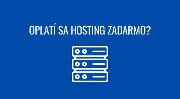 Czy darmowa domena i hosting to dobry pomysł na start? Grafika przedstawia serwery i pytanie o opłacalność darmowego hostingu.