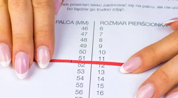 Rozmiar palca: Jak zmierzyć go precyzyjnie w domu i u jubilera?