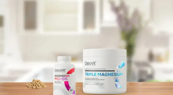 Produits OstroVit : MG+B6 et Triple Magnésium. Pour savoir au bout de combien de temps le magnésium fait effet, consultez votre médecin.